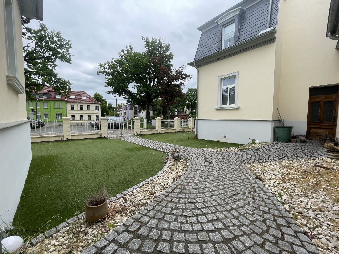 Historismus Perle in Zerbst/Anhalt - Hofansicht