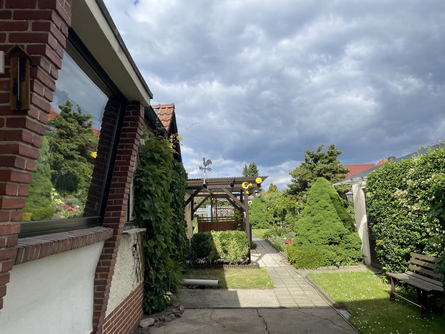 Zauberhafte Doppelhaushälfte in Dessau-Ziebigk - Außenansicht